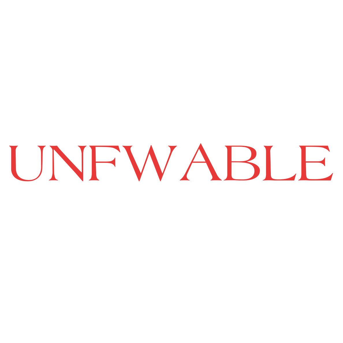 Unfwable